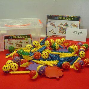 IQ Builder Stem Educational Building Set with Carry Case